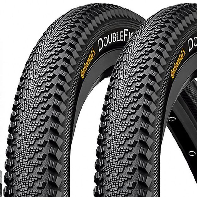 Покрышка Continental DoubleFighter III, 28" | 700 x 35C, черная, не ...