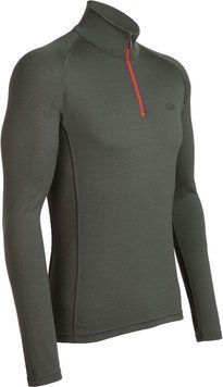 Термофутболка с длинным рукавом Icebreaker BF 200 Mondo Zip MEN cargo S