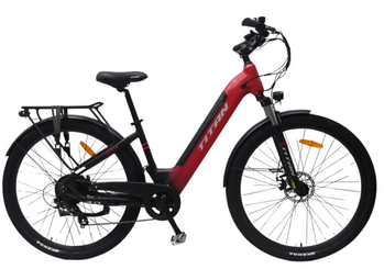 Велосипед Titan 29" Genesis 2024 Рама-16" red-black