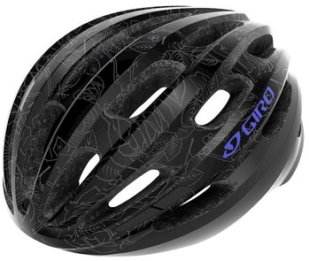 Шлем велосипедный Giro Isode/цветы черный UA/54-61см