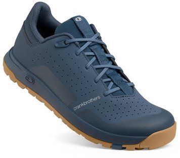 Велообувь CrankBrothers SHOES STAMP TRAIL LACE BLUE / DARK BLUE - GUM OUTSOLE 9.5