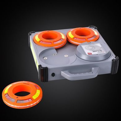 Комплект профессиональных фонарей Mactronic O-Flare (40 Lm) Amber Magnetic Recharg 12/220V (PSD0113)