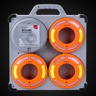 Комплект профессиональных фонарей Mactronic O-Flare (40 Lm) Amber Magnetic Recharg 12/220V (PSD0113)