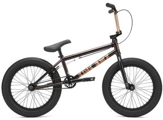 Велосипед Kink BMX, Kicker 18", 2021, коричневый