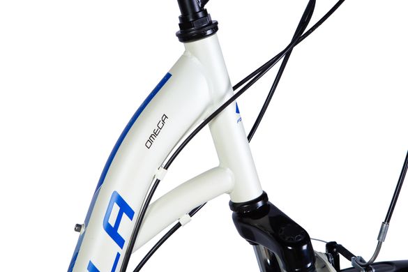 Велосипед ST 26" Formula OMEGA AM Vbr с багажником задний St с крылом St 2024 (белый)