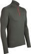 Термофутболка с длинным рукавом Icebreaker BF 200 Mondo Zip MEN cargo S