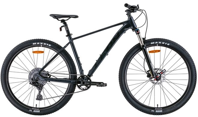 Велосипед 29" Leon TN-50 AM Hydraulic lock out HDD 2022 (сірий з чорним)