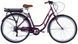 Велосипед з електроприводом 28" ST Dorozhnik eRETRO Vbr FR рама-19" 36B 13А*г 500Вт малиновий 2026 1 з 6