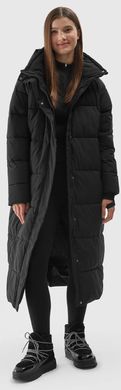 Куртка 4F утеплена подовжена BOSTON чорний, жіноча XS(р)