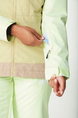 Куртка Picture Organic Seakrest W 2025 lime cream-hemp-roebuck XS