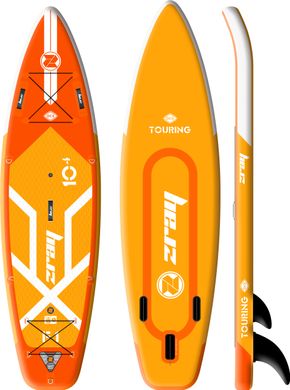 SUP доска Z-Ray FURY F1 10'4*33"*6" (гребная доска + насос + весло + рюкзак + леш), 34081