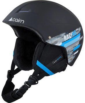 Шлем Cairn Flow Jr mat black-racing 54-56