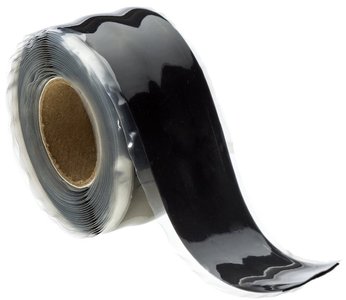 Силиконовая лента ESI Silicon Tape 36' (10,97м) Roll Black, черная.