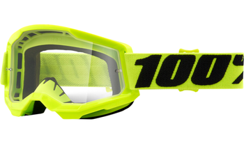Мотоокуляри Ride 100% STRATA 2 Goggle Fluo Yellow - Clear Lens, Clear Lens