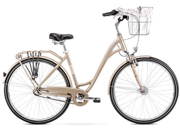Велосипед 2023 Romet Art Deco Classic шампань + корзина 18 M