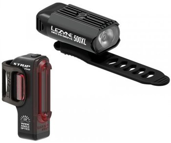 Комплект світла Lezyne HECTO DRIVE 500XL / STICK PAIR Чорний / Чорний 500/30 люмен Y14