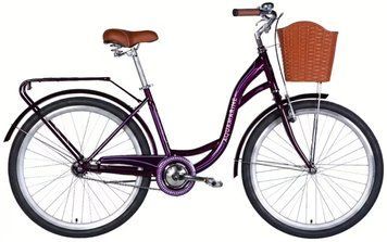 Велосипед ST 26" Dorozhnik AQUAMARINE BH рама-17" темно-фіолетовий 2026