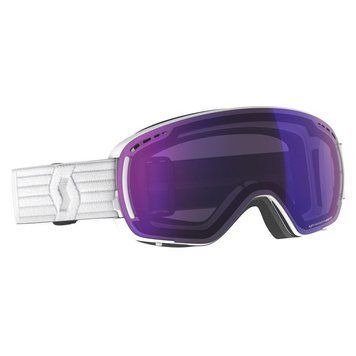 маска горнолыжная SCOTT LCG COMPACT LS white light sensitive blue chrome