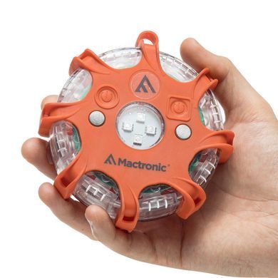 Комплект профессиональных фонарей Mactronic X-Flare (30 Lm) Red/Blue/Amber Recharg 12/220V (PSD0112)