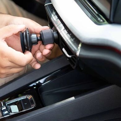 Кріплення телефона у отвір кондиціонера автомобіля Fidlock VACUUM car vent base, чорний