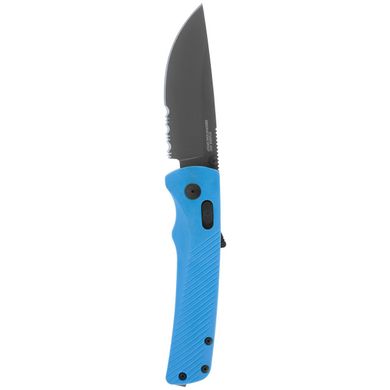 Складной нож SOG Flash AT (Civic Cyan MK3//Partially Serrated)