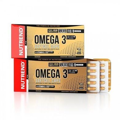 Спортивне харчування Nutrend Omega 3 Softgel Caps