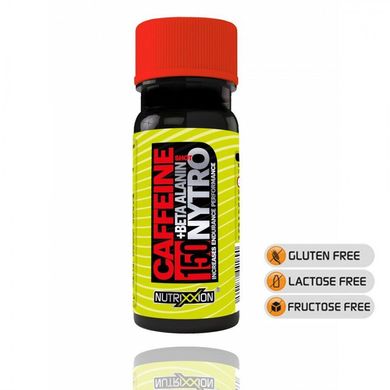 Спортивное питание NUTRIXXION XX-Nytro Caffeine 150 + Beta Alanin (энергетик с гуараной), 60 мл