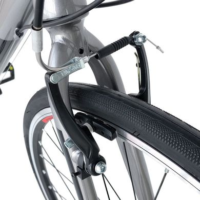 Велосипед Trinx Free 1.0 28" Grey-Black-Red