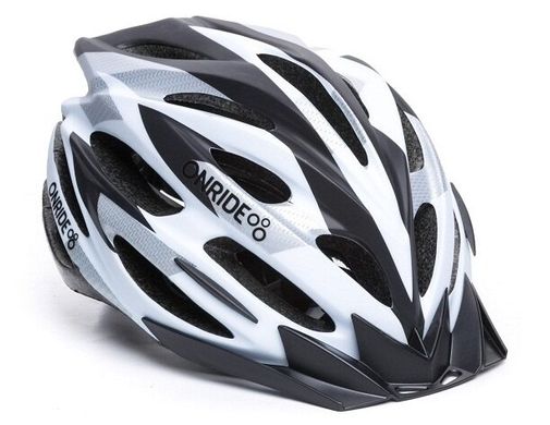 Шлем Onride Grip матовый белый / черный / серый, M (55-58 см)