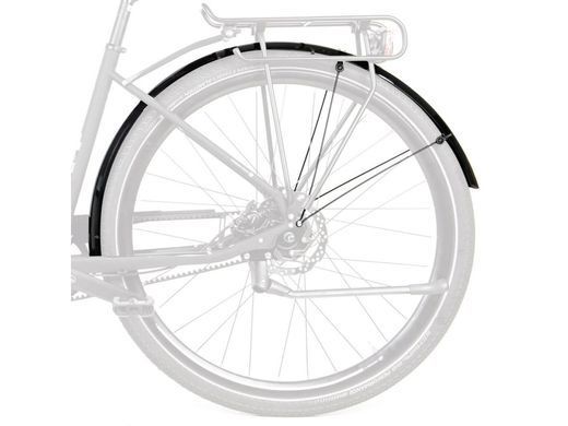 Крылья SKS BLUEMELS STRIPES, 55 MM, 28" BLACK/GREY