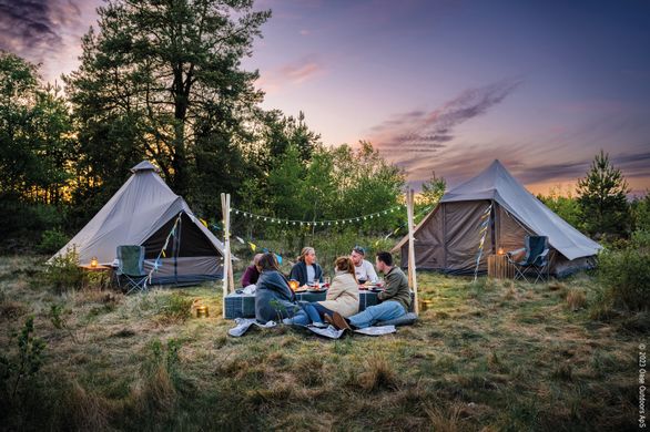 Палатка десятиместная Easy Camp Moonlight Cabin Grey (120444)