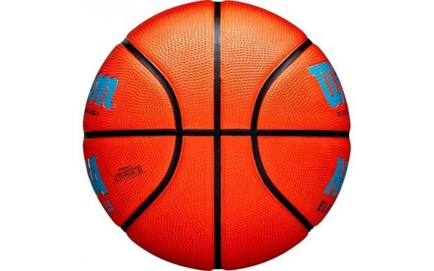 Мяч баскетбольный Wilson NCAA ELEVATE VTX BSKT Orange/Blue size 5