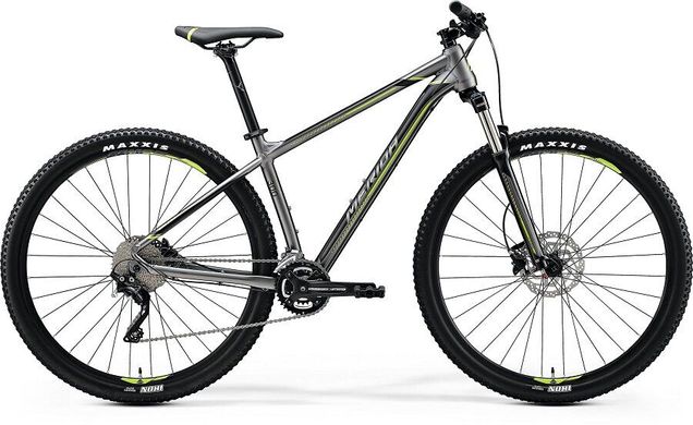 Велосипед Merida BIG.NINE 300 SILK ANTHRACITE(GREEN/BLACK) 2020