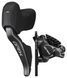 Гальмо гідравлічне дискове Shimano RX825 GRX Di2, переднє (ліва гальм.ручка/шифтер ST-RX825 2-швидк, BR-RX810, гідроліния 1000мм) 1 з 2