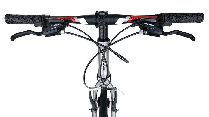 Велосипед Trinx Free 1.0 28" Grey-Black-Red
