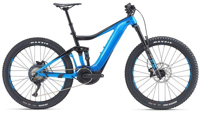 Велосипед Giant Trance E+ 2 Pro 25km/h чорний/синій