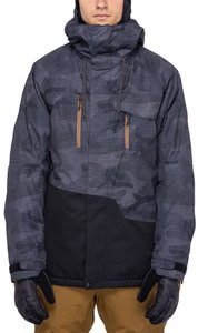 Куртка 686 Mns Geo Insulated Jacket (Black Camo)