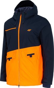 Куртка гірськолижна 4F NEODRY 10000 колір: темно синій оранж