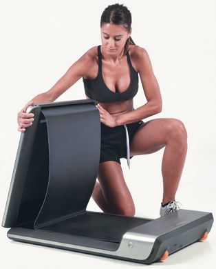Беговая дорожка Toorx Treadmill WalkingPad with Mirage Display Mineral Grey (WP-G)