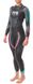 Гідрокостюм жіночий TYR Women's Hurricane Wetsuit Cat 5, Black / Turquoise / Fuschia (737), XL 1 з 3