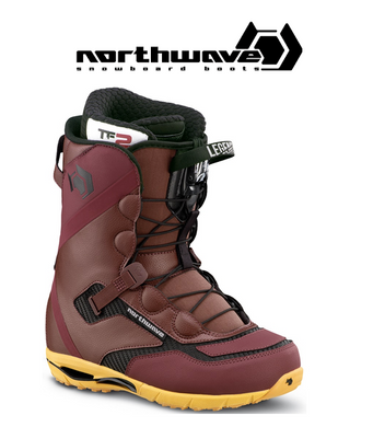 Ботинки для сноуборда Northwave LEGEND SL dark red (размер 42,5)