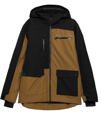 Куртка горнолыжная 4F FOB цвет: хаки черный