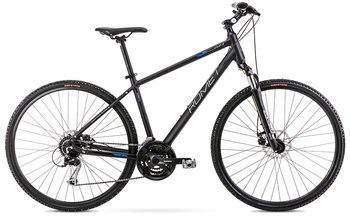 Велосипед Romet Orkan 3 M черно-голубой 20 L