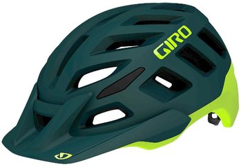 Шолом велосипедний Giro Radix матовий темно зелений/жовтий M/55-59см