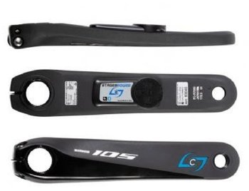 Измеритель мощности Stages Cycling Power Meter L Shimano 105 R7000 172,5mm Black - 1R7L-DB