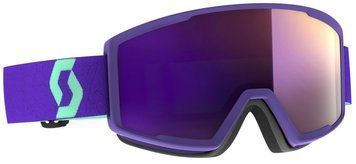 Маска горнолыжная Scott FACTOR PRO deep purple / enhancer purple chrome S2