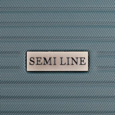 Чемодан Semi Line 22" (M) Green-Grey (T5584-3)