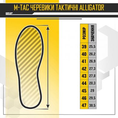 Ботинки тактические M-Tac Alligator