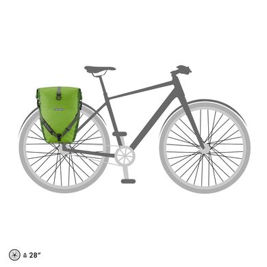 Гермосумка велосипедная Ortlieb Back-Roller Plus lime-moss green 20 л