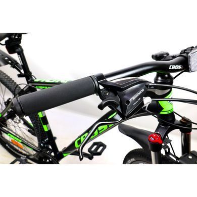 Велосипед Cross 27,5" Hunter, рама 20" black-green